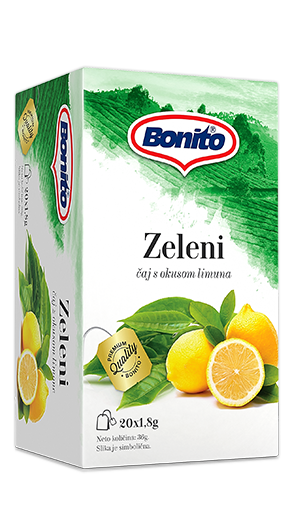 Čaj zeleni sa limunom