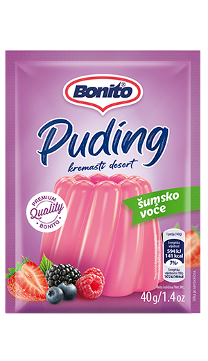 Puding šumsko voće