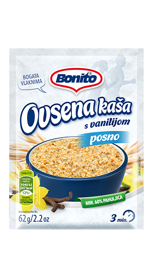 Zobena – ovsena kaša s vanilijom