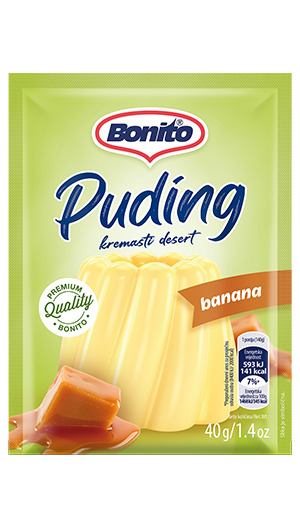 Puding banana