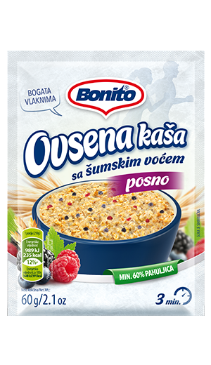 Zobena – ovsena kaša sa šumskim voćem